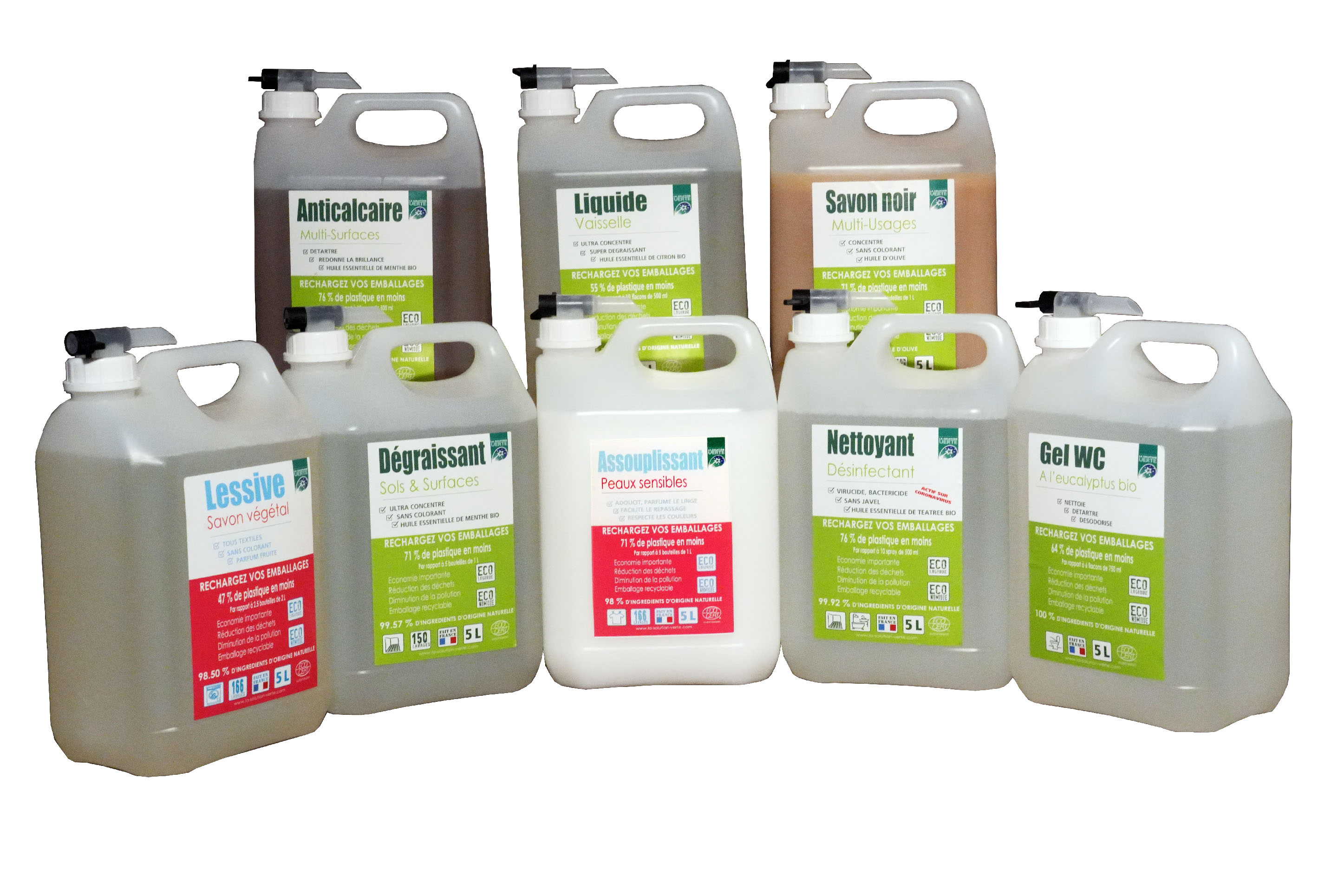 VRAC produits d'entretien écologiques